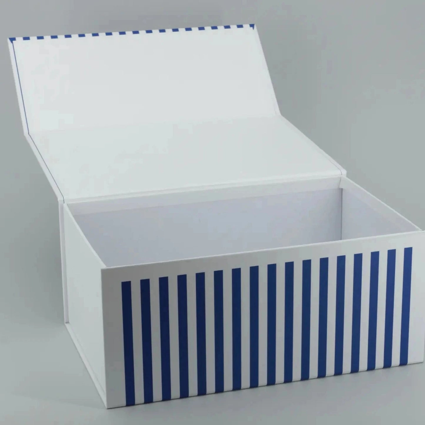 Tea-Time-Box - Nicht nur für den 5-Uhr-Tee - Blau/Weiß Gr. L