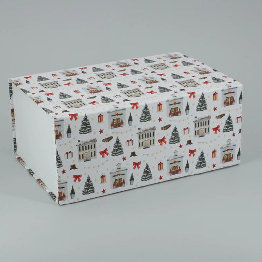 Weihnachtsbox - Haus & Schleifen
