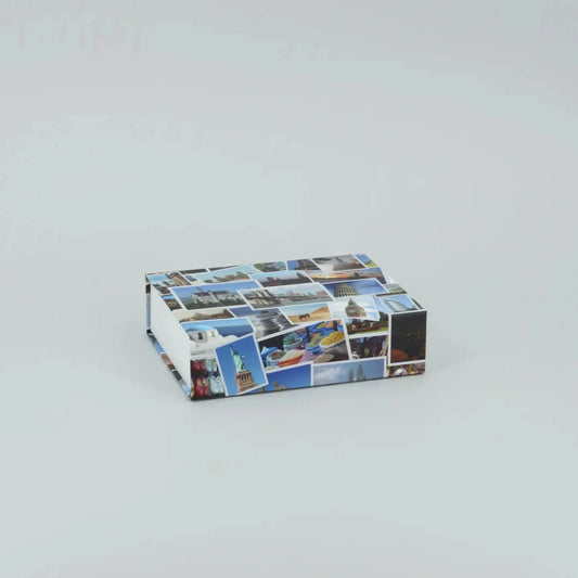 Travel-Box - Blau/Weiß Gr. S