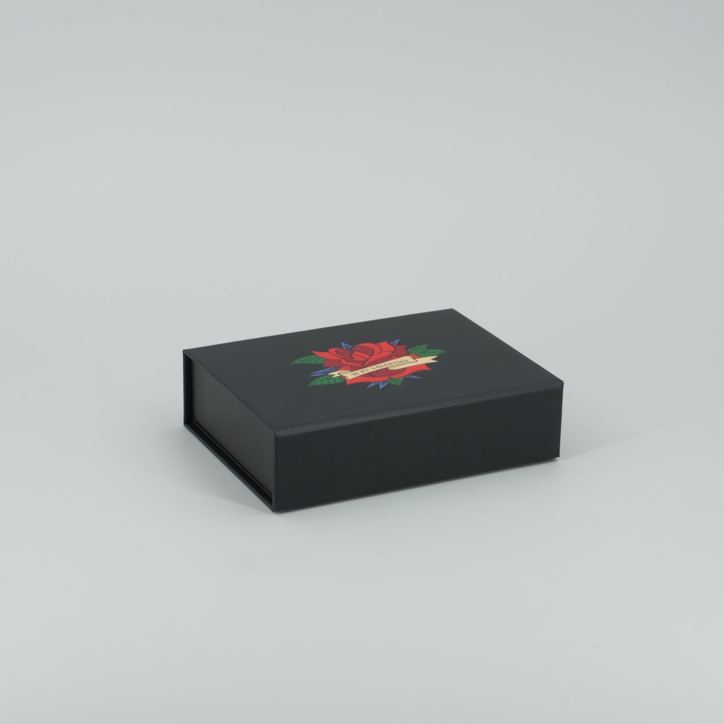 Valentinsbox - Be my Valentine - Rose - Schwarz Gr. S