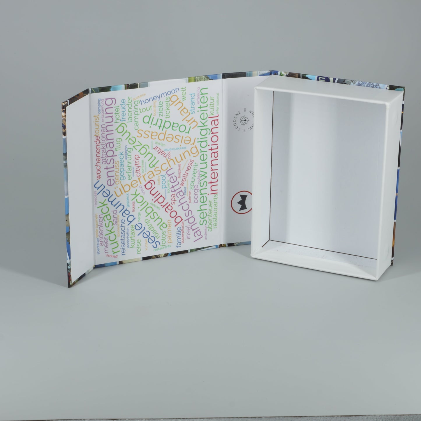 Travel-Box - Blau/Weiß Gr. S