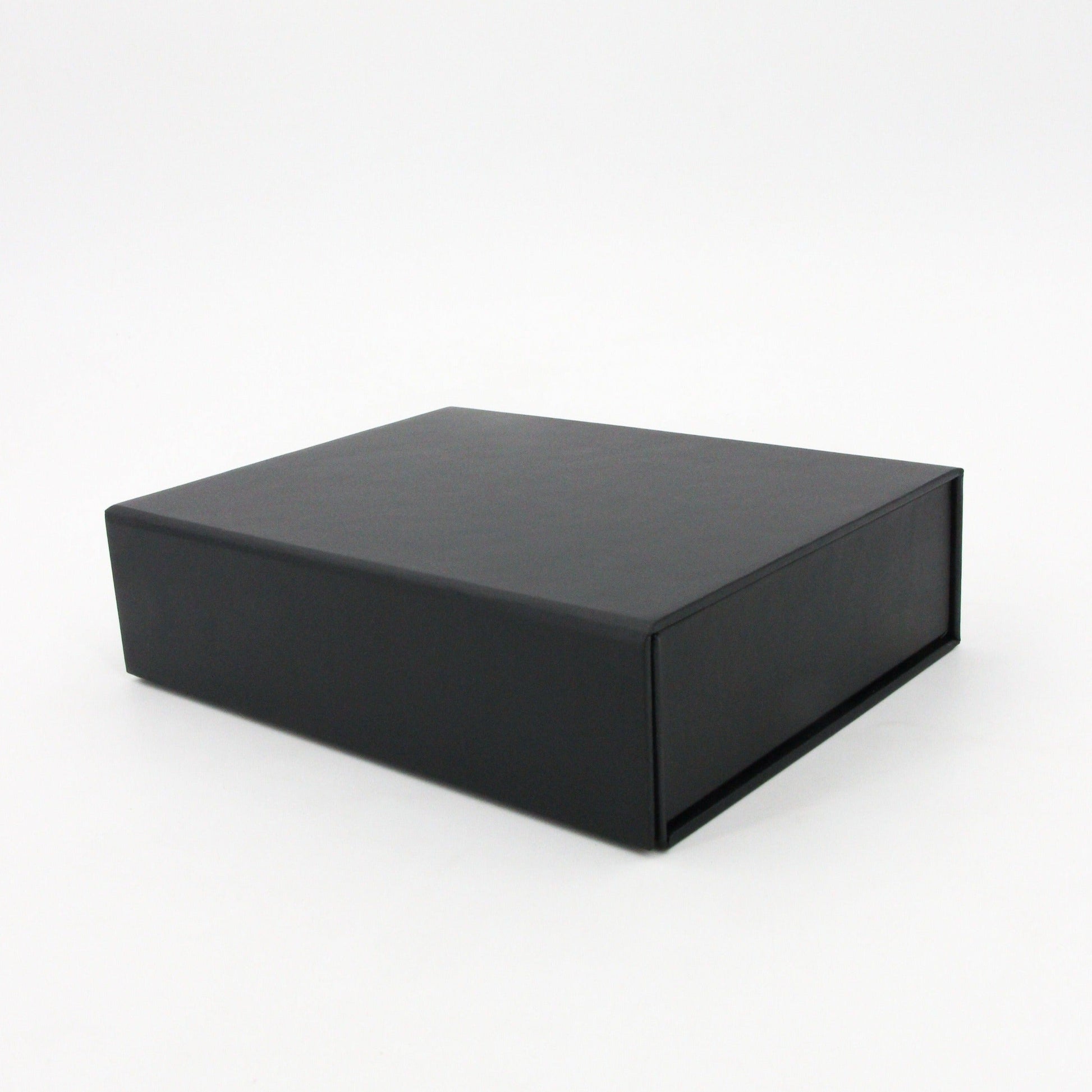 rechteckige schwarze hochwertige Magnetbox