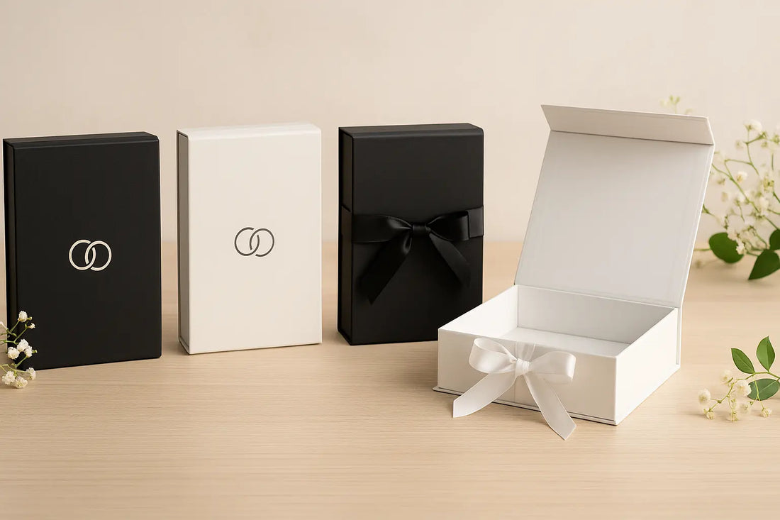 Hochzeitsgeschenk stilvoll verpacken: Ideen & edle Boxen