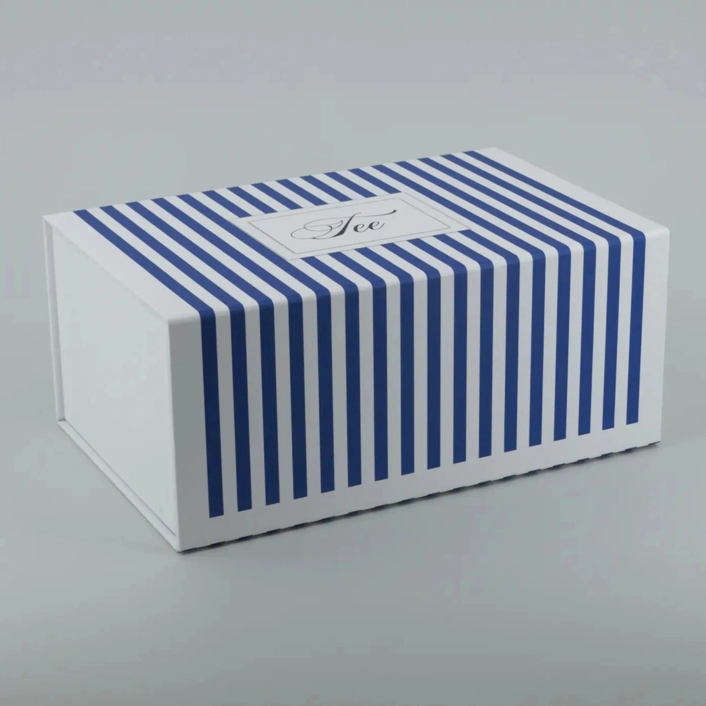 Tea-Time-Box - Nicht nur für den 5-Uhr-Tee - Blau/Weiß Gr. L