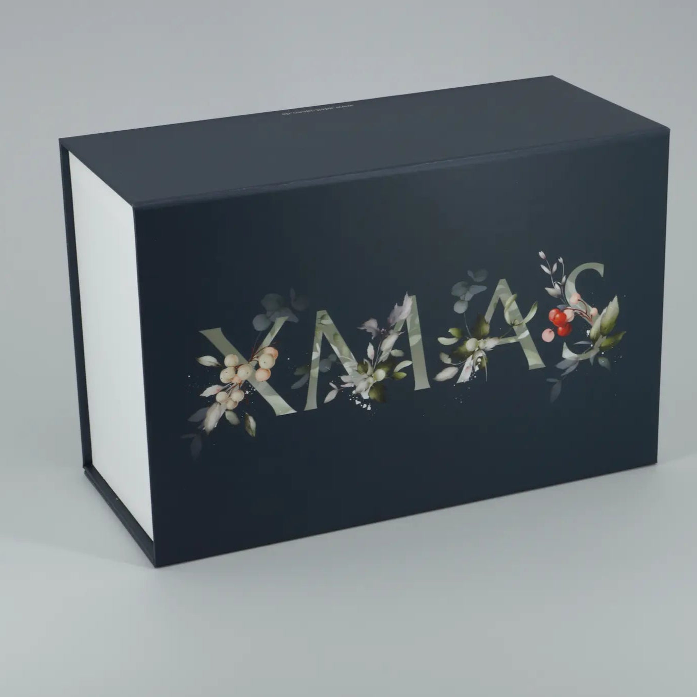 XMAS - Geschenk-Box Dunkelblau