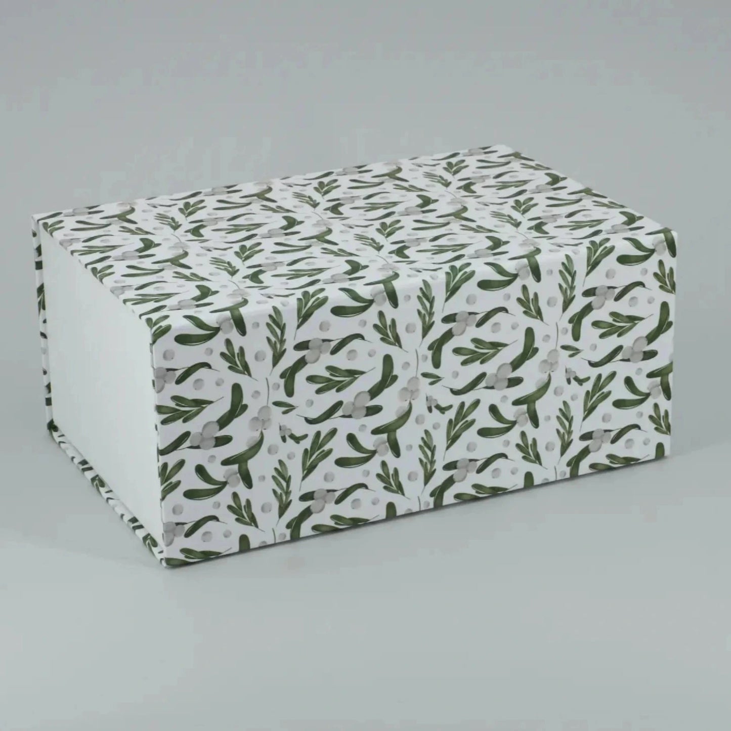 Weihnachtsbox - Mistelzweige - Weiß Gr. L