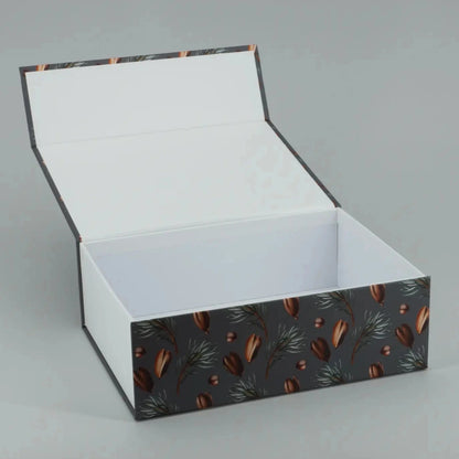Herbstbox - Eicheln & Bucheckern - Grau Gr. M