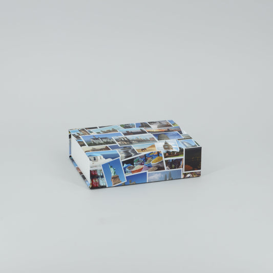 Travel-Box - Blau/Weiß Gr. S