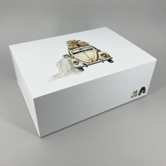 Hochzeitsbox - Schachtel Hochzeit Gr. L