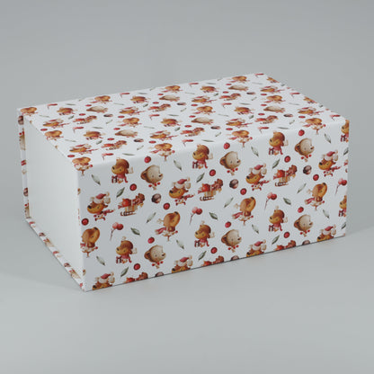 Magnetbox mit Kindermotiv in weiß