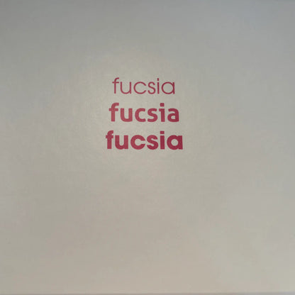 Print im Innendeckel Magnetbox Fucsia Streifen Design Pink Fuchsia