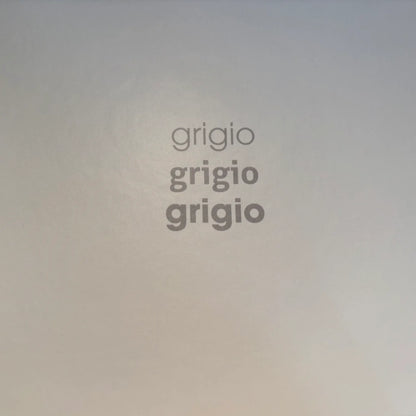 Print im Innendeckel Magnetbox Grigio Streifen Design Grau