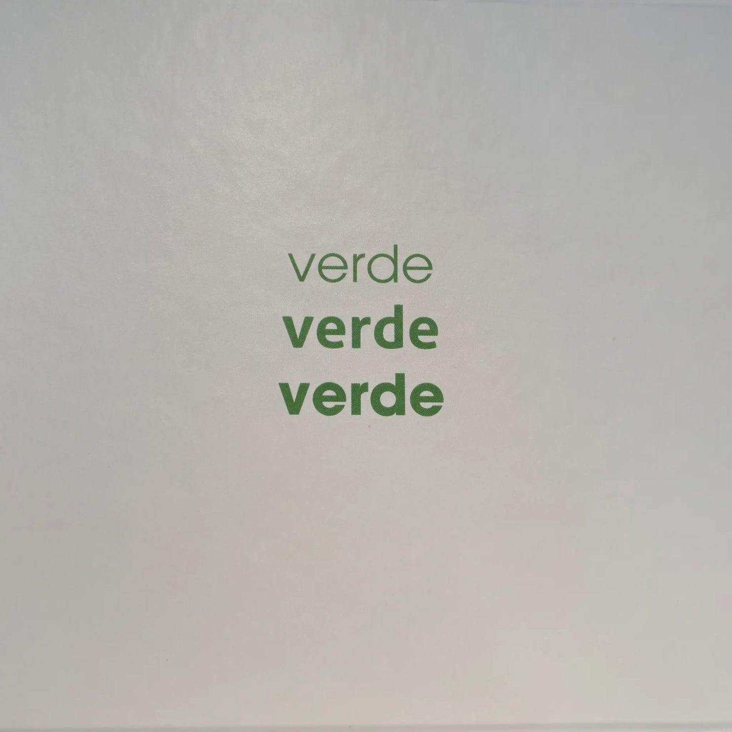 Print im Innendeckel Magnetbox Verde Streifen Design Grün