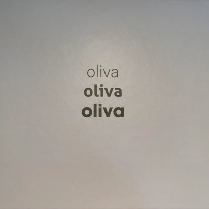 Print im Innendeckel Magnetbox Olivia Streifen Design Olive Grün