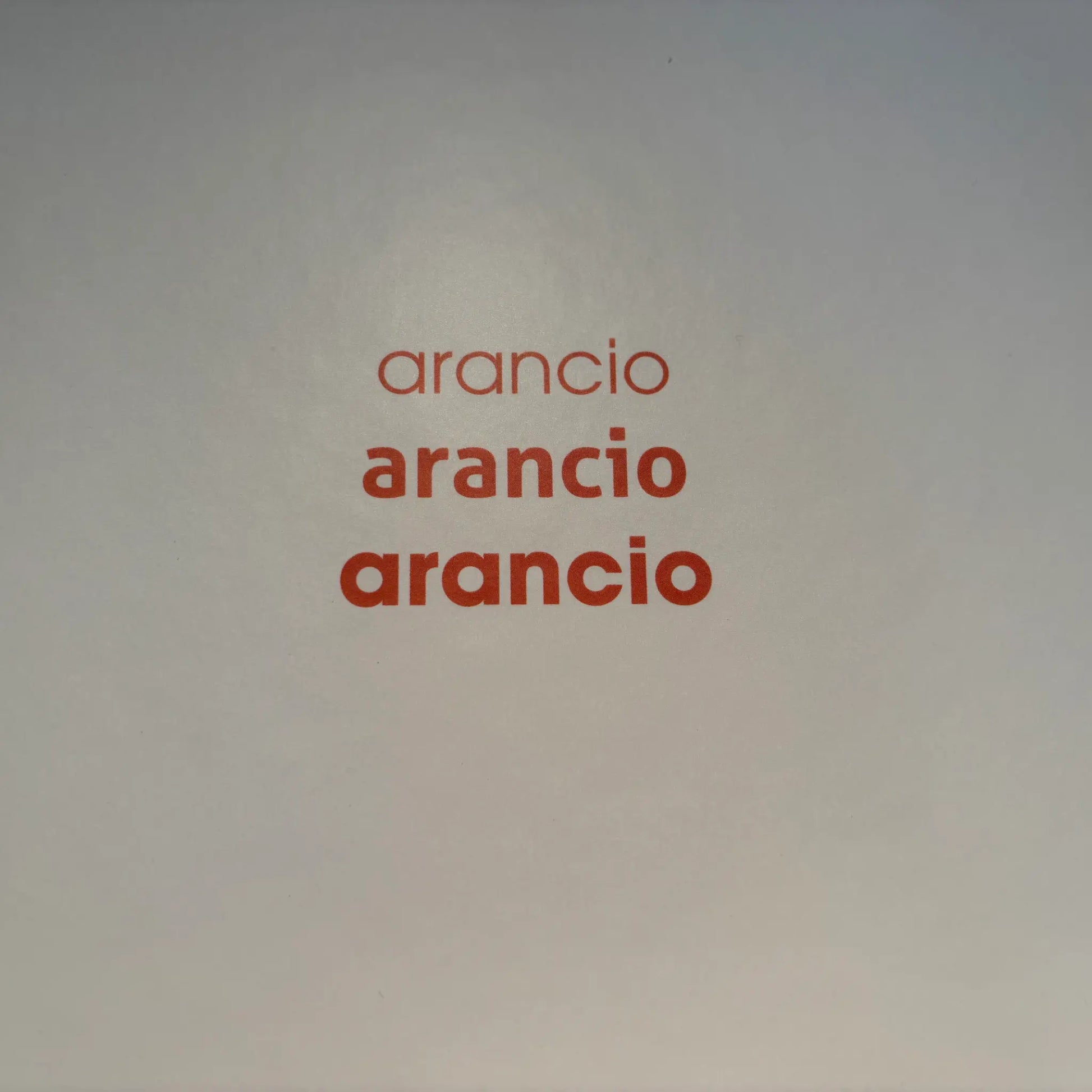 Print im Innendeckel Magnetbox arancio Streifen Design Orange
