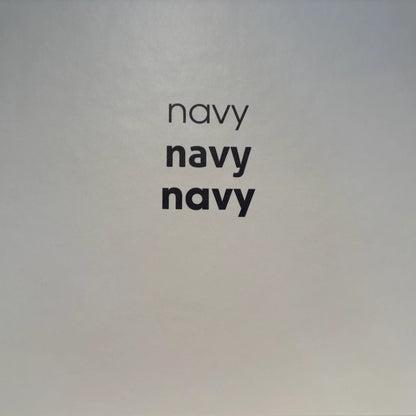 Print im Innendeckel Magnetbox Navy Streifen Design Dunkelblau